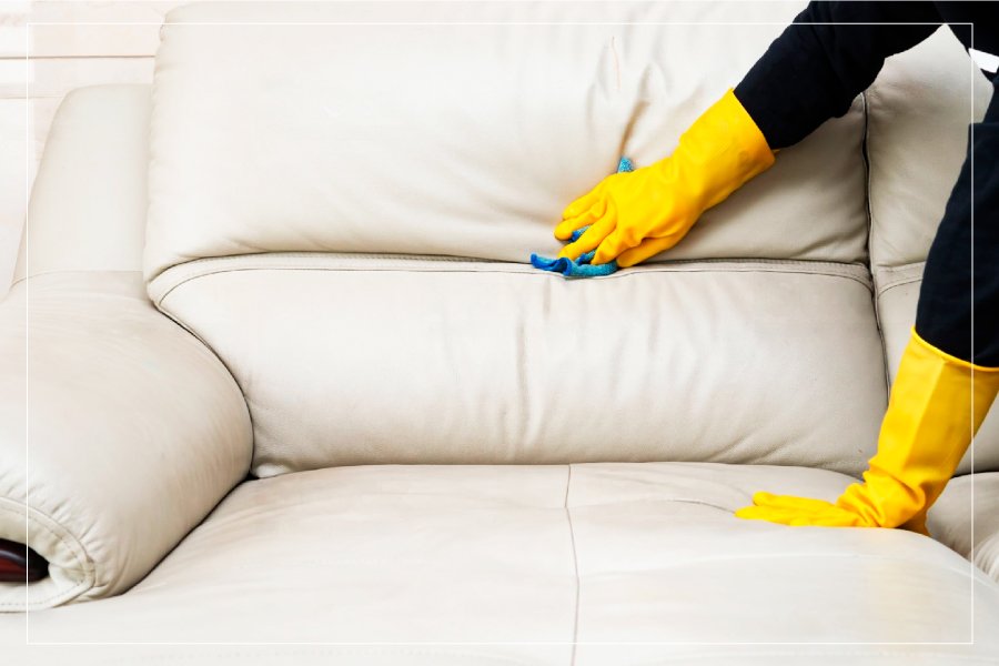 ¿Cómo limpiar tu sofá de cuero vegano?